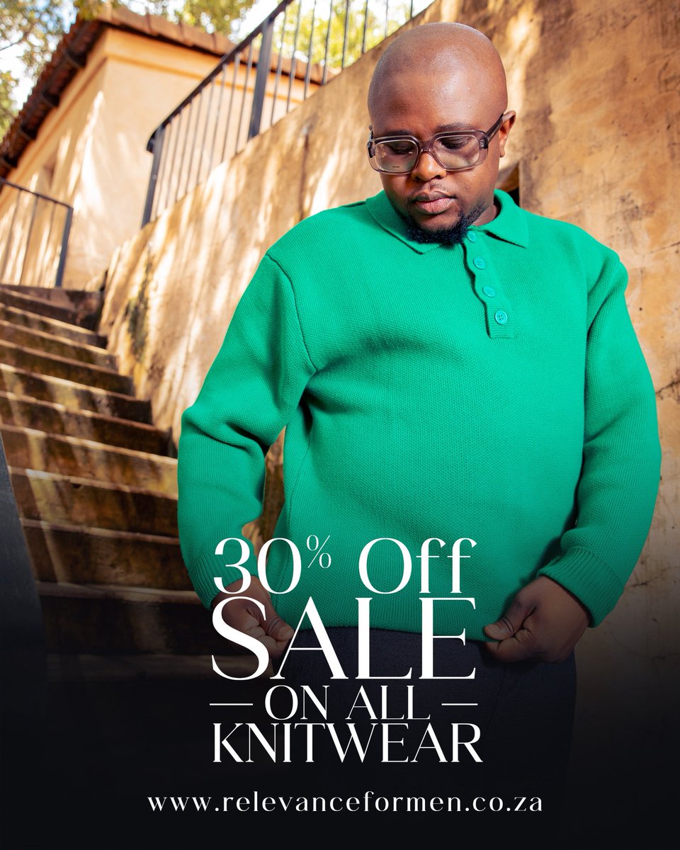 TshepoTsala's tweet photo. We present our 30% sale on all our premium Knitwear’s. Please kindly check the link below. 

https://t.co/7yW0hdE38z https://t.co/gu1nis0NSj