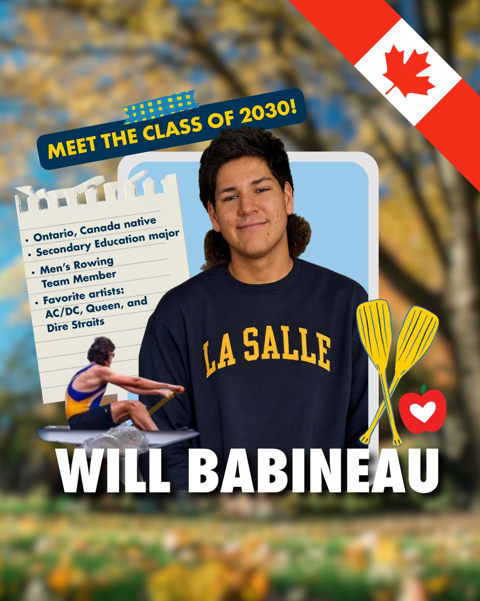 LaSalleUniv's tweet photo. Meet the Class of 2030 💛💙 

#BeKnownForMore #LaSalleBound #LaSalleUniversity https://t.co/GHE6ukUj0m