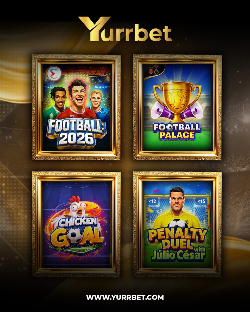 Yurrbetofficial's tweet photo. A curated collection for true connoisseurs of the game β½
Football slots, framed in gold. Only at Yurrbet. π
βΆ https://t.co/NaDW7aoKUd
#Yurrbet #FootballSlots #OnlineCasino https://t.co/1A6V7mItlH