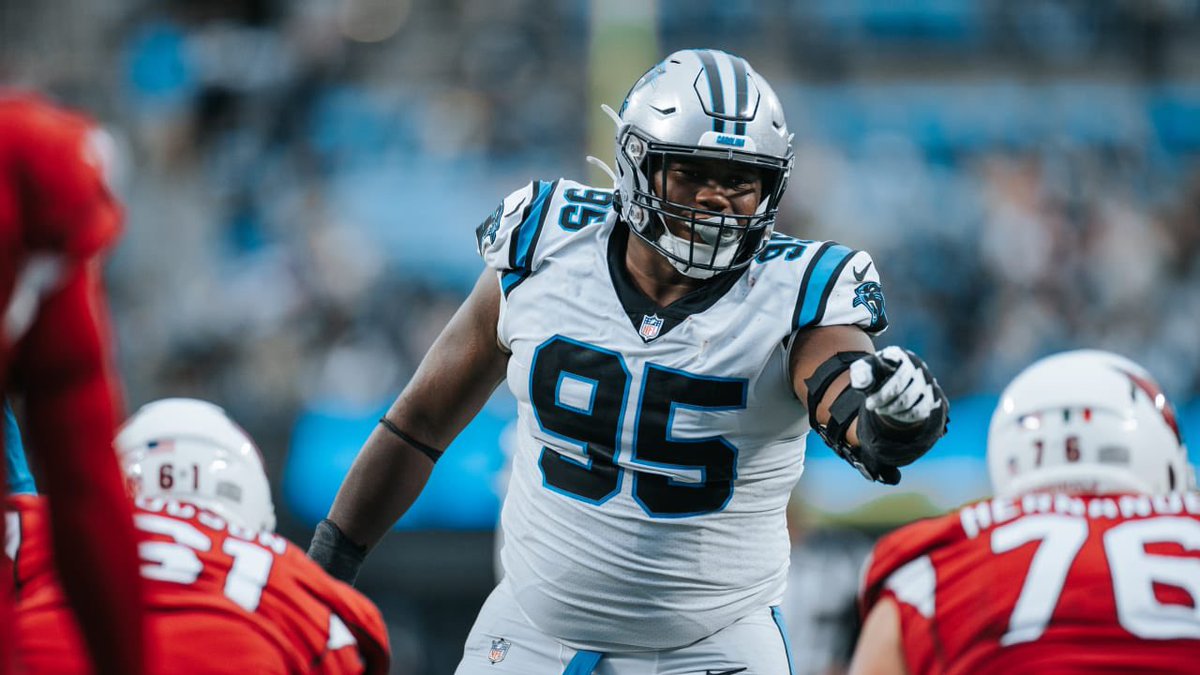 SleeperCarolina's tweet photo. Updated list of #Panthers on the NFL Top 100 so far:

Bryce Young | 98.
Derrick Brown | 90.
Tetairoa McMillan | 87.
Jaycee Horn | 76.

Does anyone else make the list? https://t.co/rqJ8vCbJth