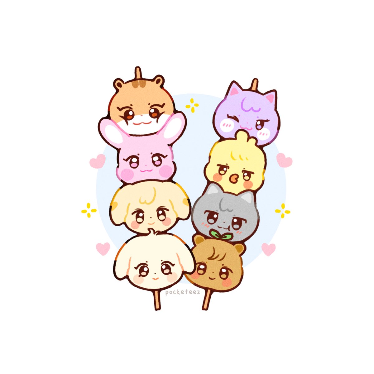 pocketeez_'s tweet photo. Aniteez dango 🍡 https://t.co/2LhIn8t0Lp