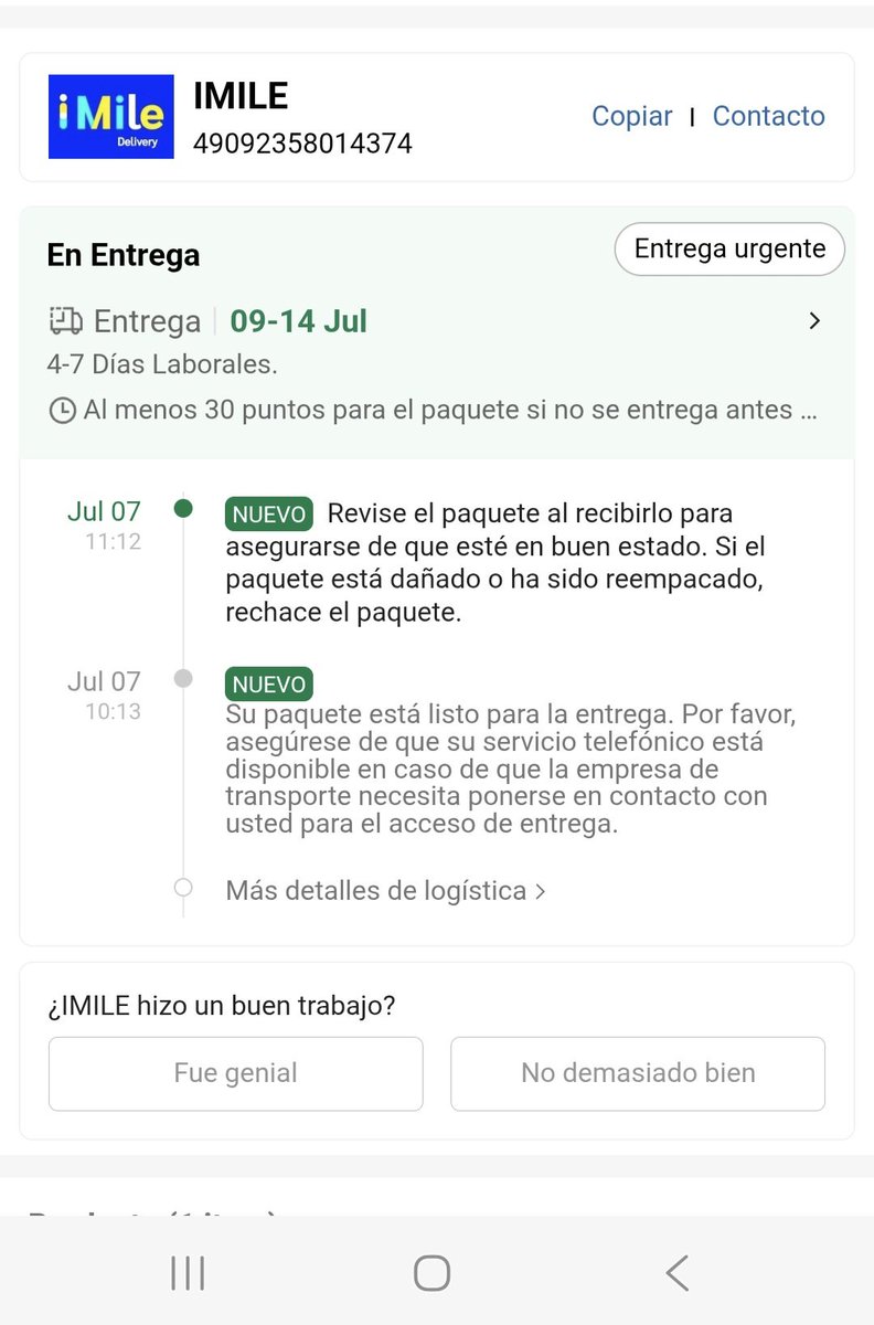 hothftlu's tweet photo. @marhlbp Chii, mira, ya hasta hablé con la empresa de envío, pero pues es su asistente de IA😭 https://t.co/rp7d93YPIE