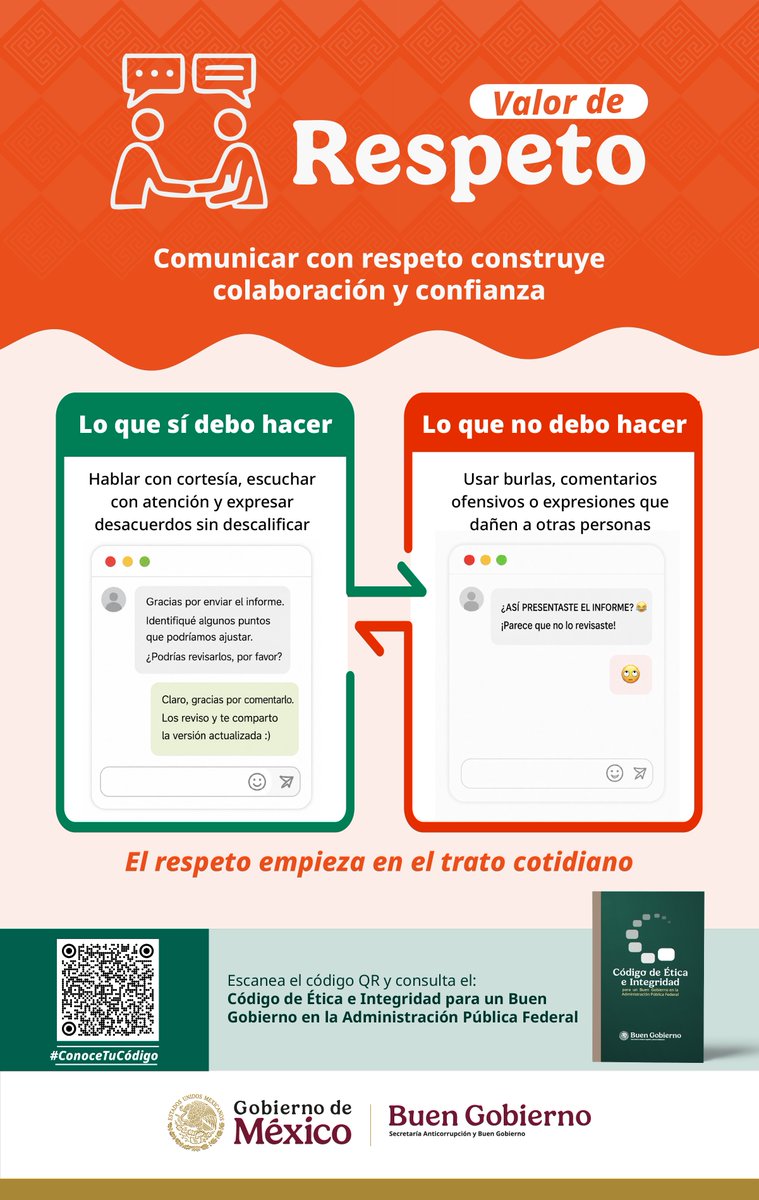 teclaventa's tweet photo. Para dar cumplimiento a la solicitud de la Secretaría Anticorrupción y Buen Gobierno, y en el marco del Plan Anual de Difusión en Ética e Integridad Pública, 2026 (PADEIP,2026) nos permitimos compartirles estos materiales. https://t.co/Sdezfw40OR