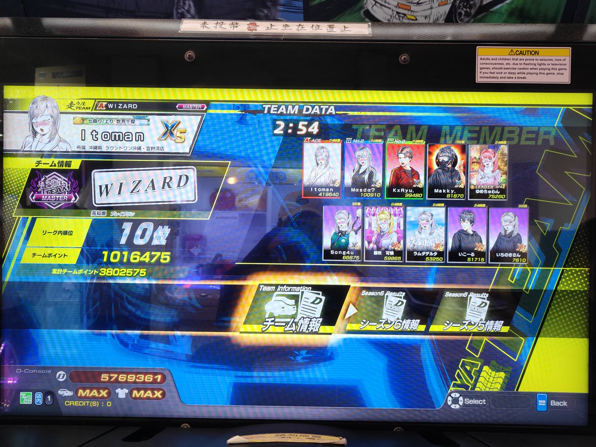 shoken_0728's tweet photo. ラウンド4お疲れ様でした。
チーム10位 個人2位 勝率85% https://t.co/uGrWcRypQK