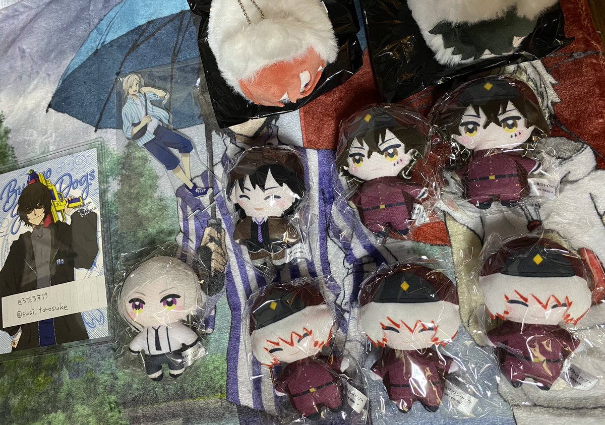 susi_torosuke's tweet photo. 【交換・譲渡】 文豪ストレイドッグス ハイキュー 

譲:画像1~3参照

求:同異種だざい or 定価+送料

🌸紙類に関しては、画像4参照
🌸ちゅうやは交換のみ。異種に関しては、所持していないもの優先のため、お断りする可能性がございます。

📮郵送希望
お気軽にお声かけください🌸 https://t.co/uNOxIluwF0