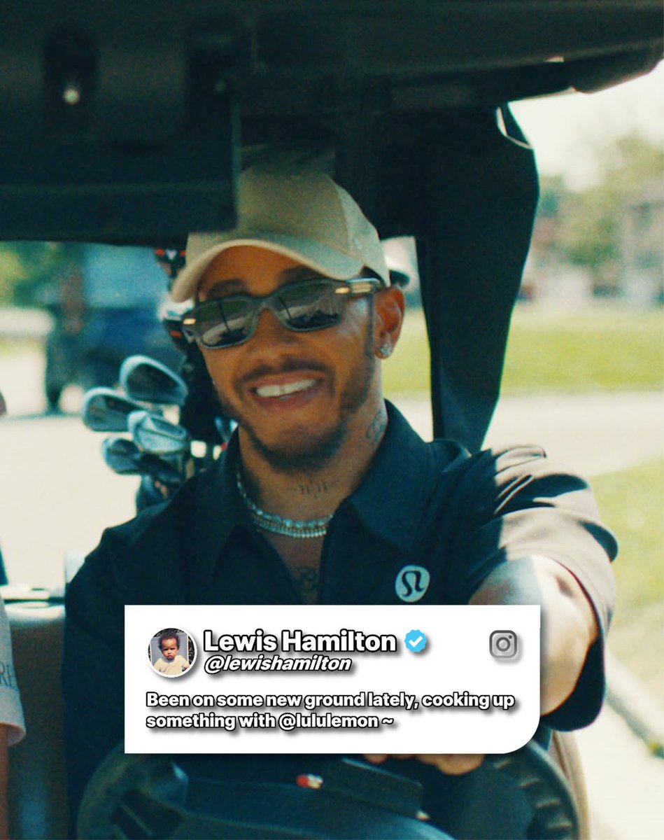 SirLewisLane's tweet photo. July 9, 2026 posted (JST)

🔜🏌️‍♂️

[📸：lewishamilton IG] https://t.co/zkojnsc0QY