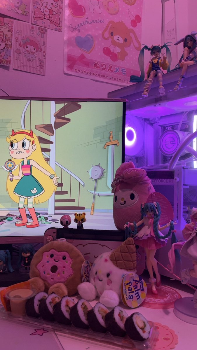 gntlst's tweet photo. sushi n star vs the forces of evil :DD
#cutecore #cute #kawaii #disney #egirl #gamergirl https://t.co/UXyReaaVyD