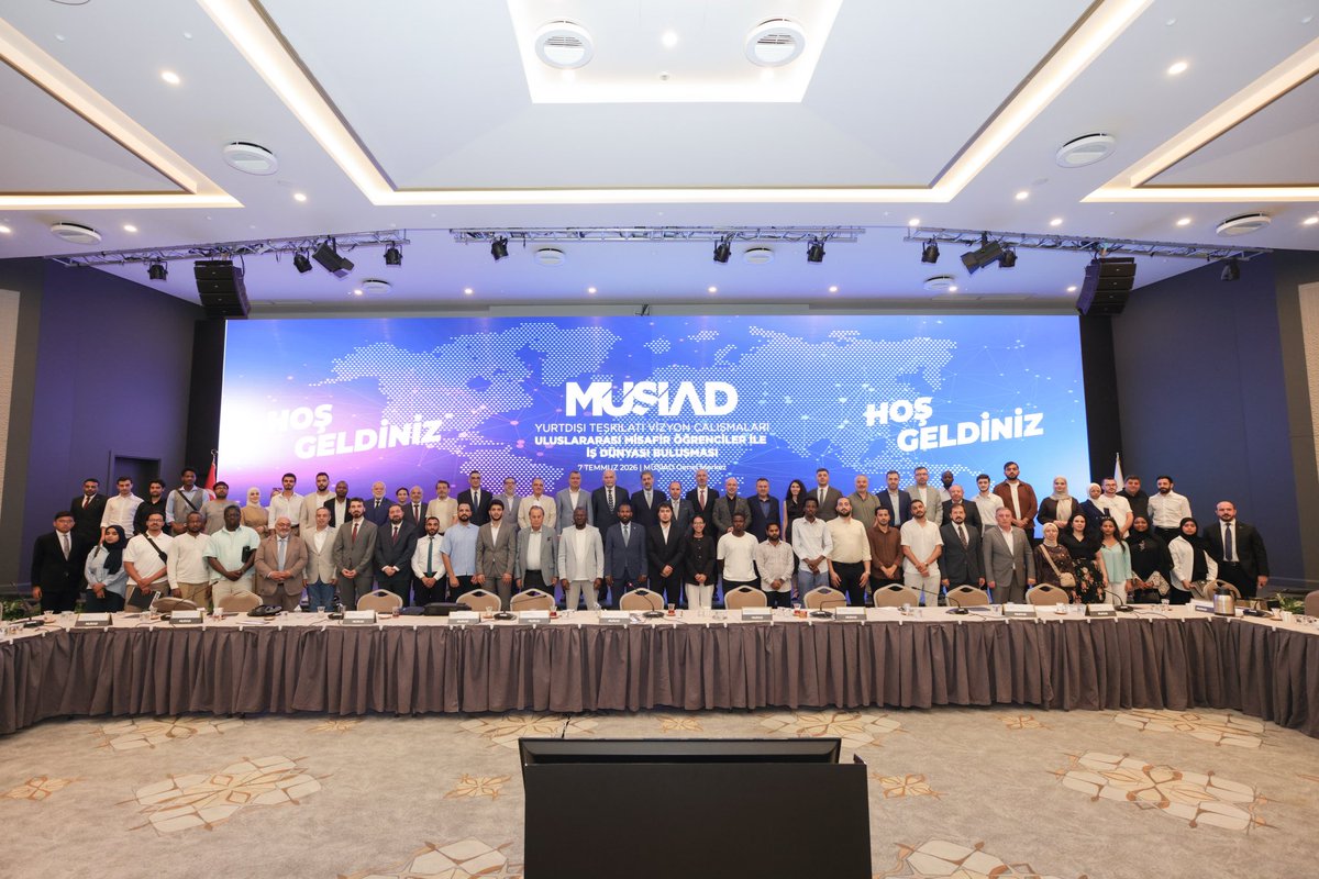 _selimsar_'s tweet photo. MÜSİAD Yurtdışı Teşkilatlanma Komisyonu üyelerimizi ülkemizde okuyan veya mezun olmuş Misafir Öğrenciler ile buluşturduk. İş dünyası ile dünyanın değişik noktalarından ülkemize gelen kıymetli kardeşlerimizi bir araya getirip gelecek projelerimizi konuştuk istişarelerde bulunduk https://t.co/thCtLiCiQQ