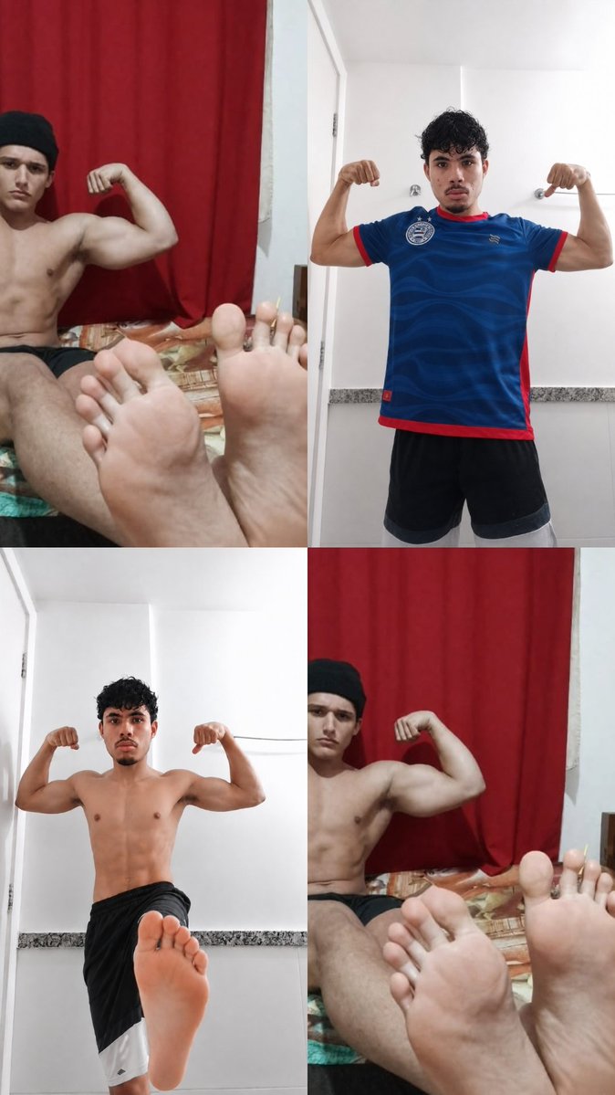 thekingpedroo_'s tweet photo. Quem aí curtiu nossos pezões? Vem perder pra gente porra!

@walwalter777 

#findom #money #feetfetısh #malefeet https://t.co/FwFJFWeXmI