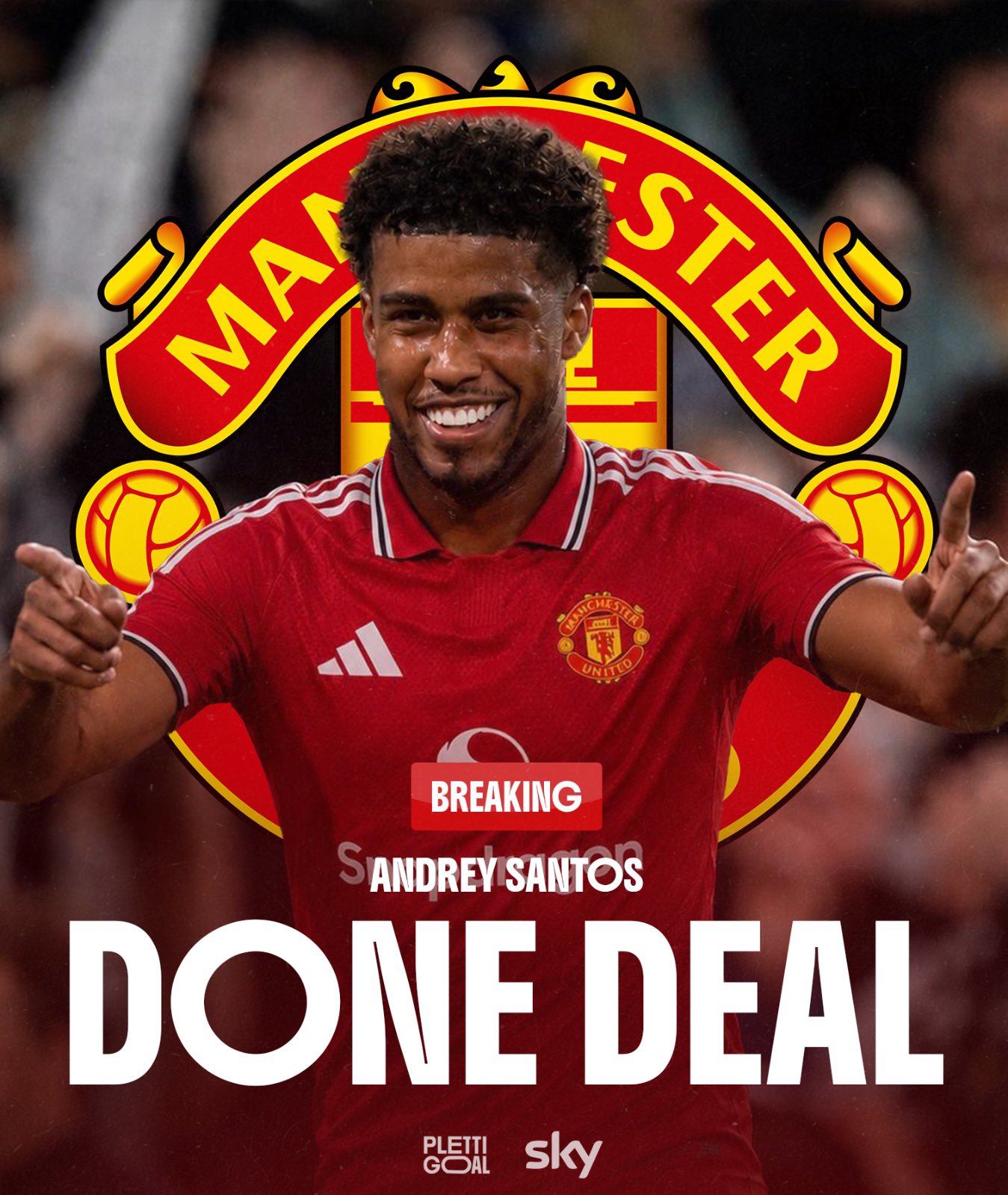 Andrey Santos to Manchester United