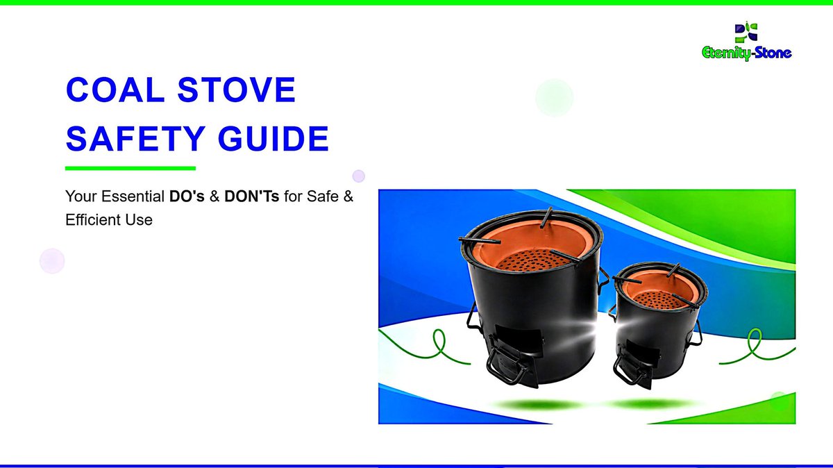 eternitystone50's tweet photo. Using your coal stove wrong could be costing you fuel, and safety. https://t.co/0F5yMayTih