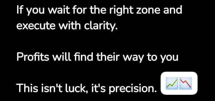Karo3074's tweet photo. Patience + Precision = profits 
No luck, just execution.

#PrecisionOverLuck #BullishMindset https://t.co/ltSUB4bqBm