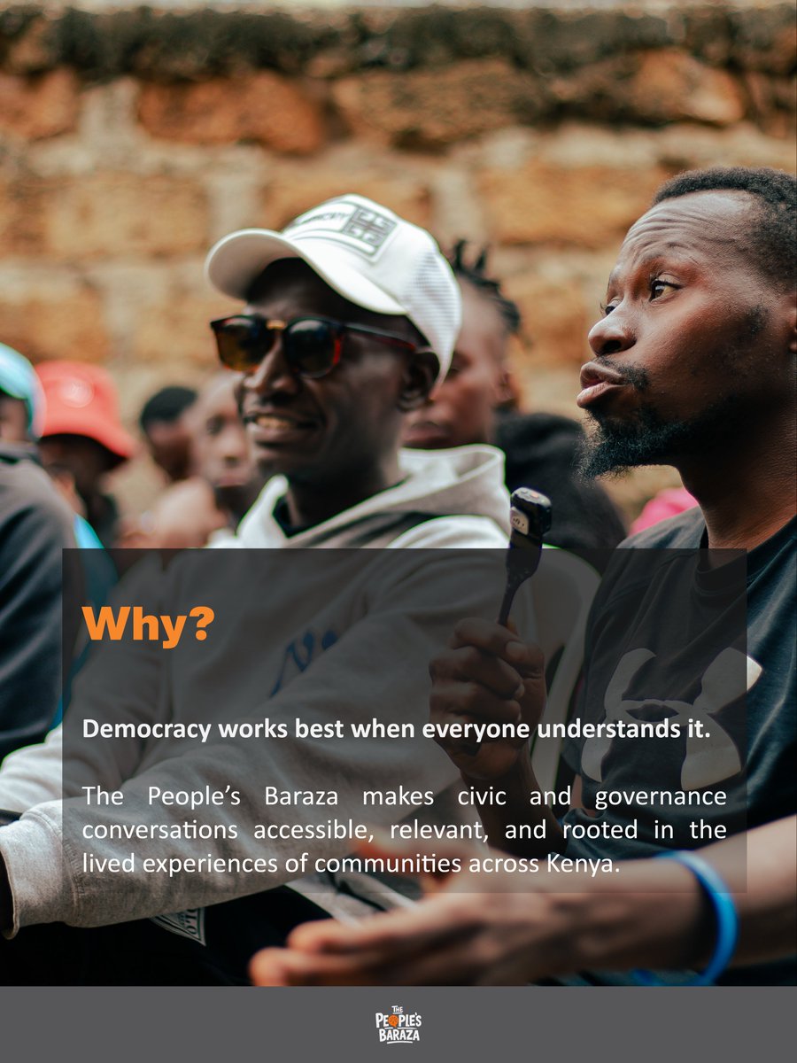 somasoafrika's tweet photo. @NIMDKenya The People's Baraza brings these conversations closer to the everyday mwananchi through real stories, dialogue, and diverse perspectives. 

Democracy is about elections, choices, conversations, and the collective action that shape 
Join the conversation 

#ThePeoplesBaraza https://t.co/TxAnf976nP