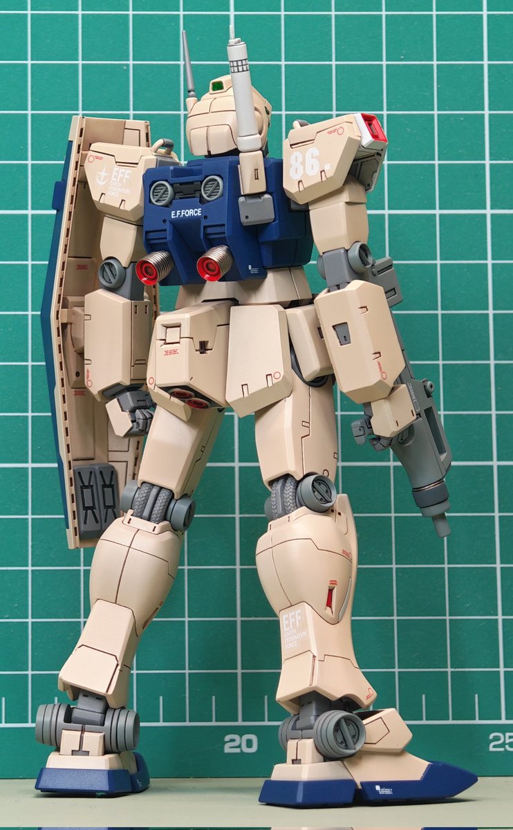 TingCatI's tweet photo. #ガンプラ 
#ガンプラ好きと繋がりたい 
小松原博之
Studio recless 
RGM79C GM custom 
1/144 完成 https://t.co/XrSSq7X9TK
