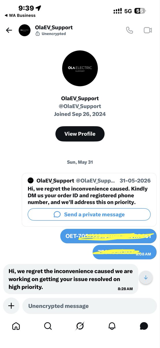 manojbiswalctc's tweet photo. @OlaElectric @OlaEV_Support @bhash @AgarawalaB27486 @NamoApp @timesofindia @ndtvindia @BBCWorld @CNBCTV18Live https://t.co/kzWSgm1rYH