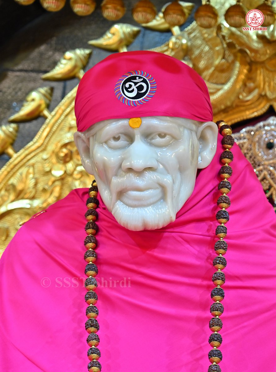 SSSTShirdi's tweet photo. *!! ॐ साई राम !!*
*श्री साईबाबा संस्थान विश्वस्त व्यवस्था,शिर्डी*
*!! ॐ Sai Ram !!*
*Shri Saibaba Sansthan Trust, Shirdi*
≈≈≈≈≈≈≈≈≈≈≈≈≈≈≈≈≈ 
*आरती :-शेजारती*
*बुधवार ०८ जुलै २०२६*  
*Aarti :-Shejarti*
*Wednesday 08 July 2026* https://t.co/A6fSmer6QR