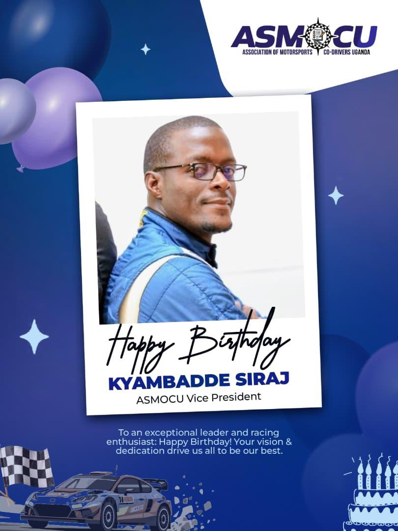 asmocu33322's tweet photo. Happy birthday to an exceptional leader and rally enthusiast! @UncleSiraj80 https://t.co/5C39nm6tAe