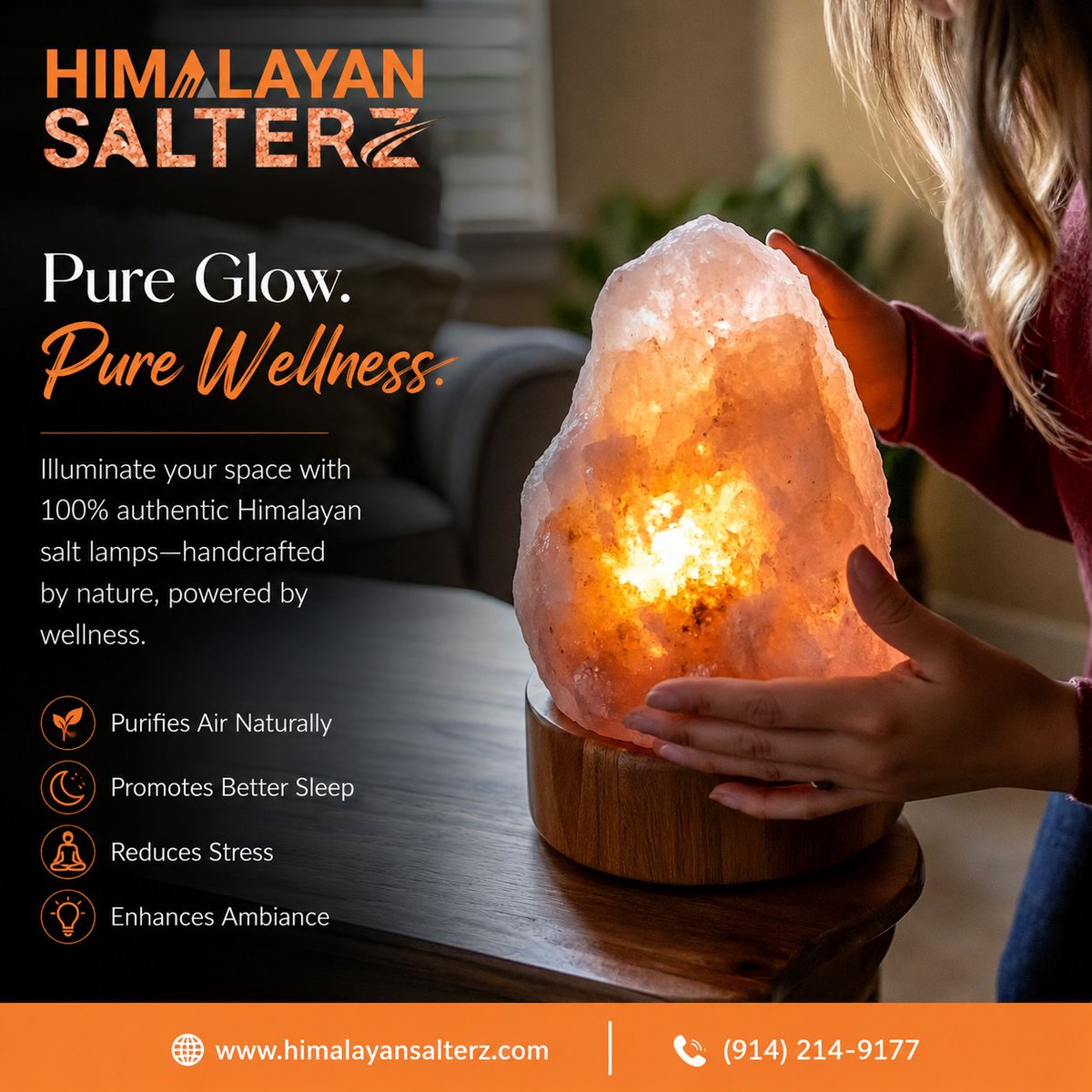 SaltRoomBuilder's tweet photo. Experience the Beauty of Pure Himalayan Salt Lamps.

👉 Would you try this in your bedroom or living room?

Contact us:
https://t.co/RYC9GS7YbN
📞(914) 214-9177
📧sales@himalayansalterz.com

#saltproducts #HimalayanSaltLamp #HomeDecor #Wellness #HealthyLiving  #unitedstates https://t.co/yRcyqTSaoT