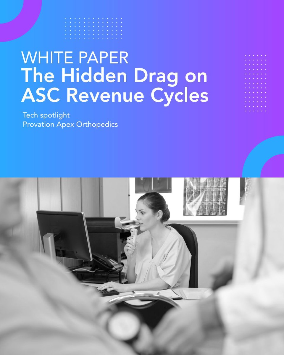 provationmed's tweet photo. A finished procedure generates more than a clinical outcome it generates information that multiple teams rely on throughout the organization.

The structure, completeness, and timeliness of operative documentation continue to be important considerations for ASC leaders. https://t.co/dYzzBXxNqs