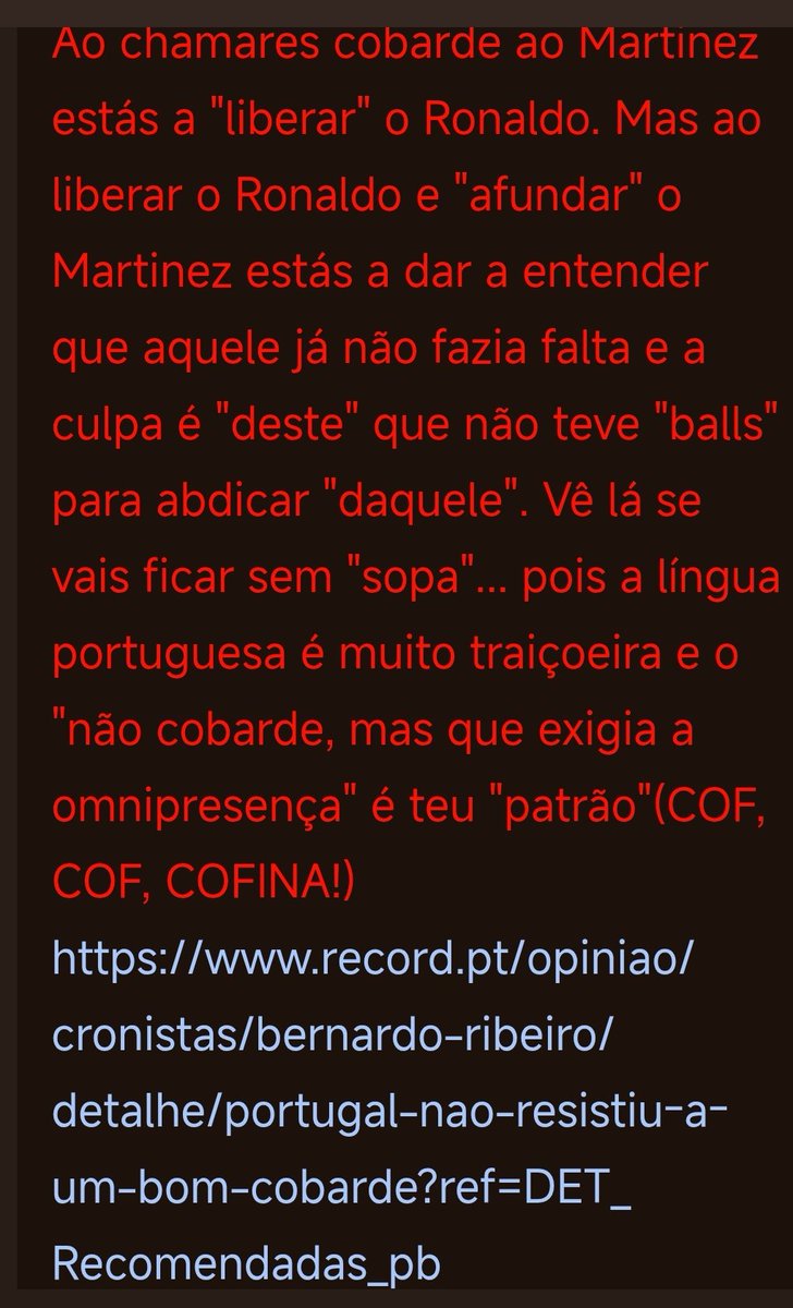 vitormangas's tweet photo. @Jornal_Record 
@BMRibeiro https://t.co/sWlBBpNXje
