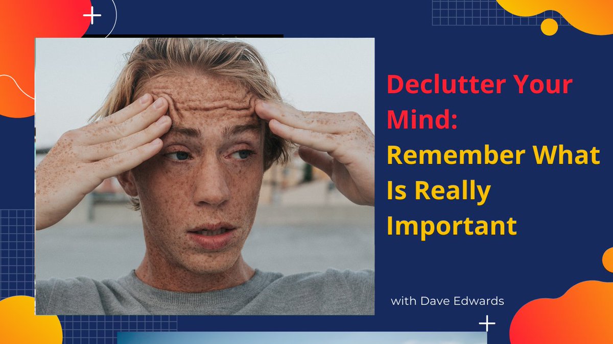 DaveEdwardsLLC's tweet photo. What if your productivity problems have nothing to do with time management? Let’s look at why your brain works better when you stop using it as storage and start capturing ideas on paper.
https://t.co/17f3hcQpKd
#GTD #GettingThingsDone #productivity https://t.co/JqCA6FZRLg