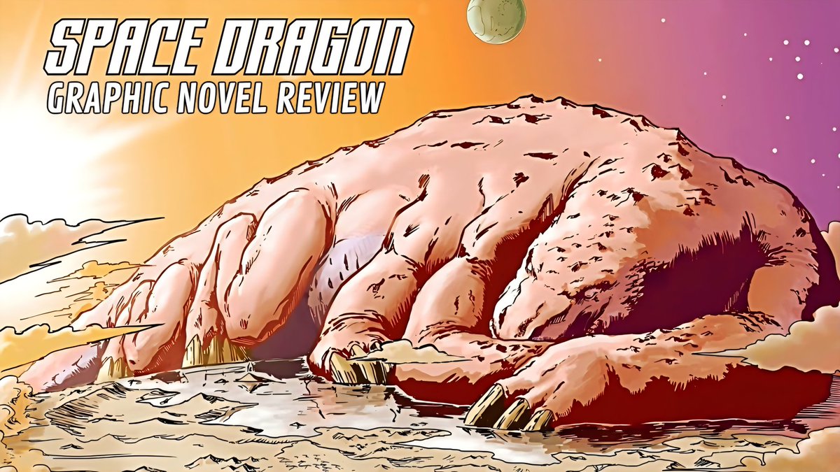 MaserSquad's tweet photo. This week's #comic review is @CriticalEntLA Graphic Novel Space Dragon from writer @Chris_Reda
&amp; artist Alonso Molina Gonzalez! An incredible visual story of survival, and tragedy across the cosmos! #Kaiju #Indiecomics 

Watch Here:
https://t.co/0MCHlXuzG7 https://t.co/0ntDfCYEJr