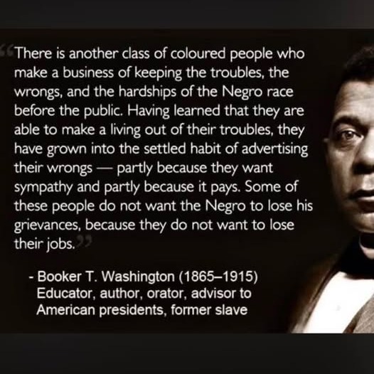 GranvilleK1950's tweet photo. @DefiantLs She's an honorary black opportunist by B.T.Washington's criteria below: https://t.co/GjEy3mm96S