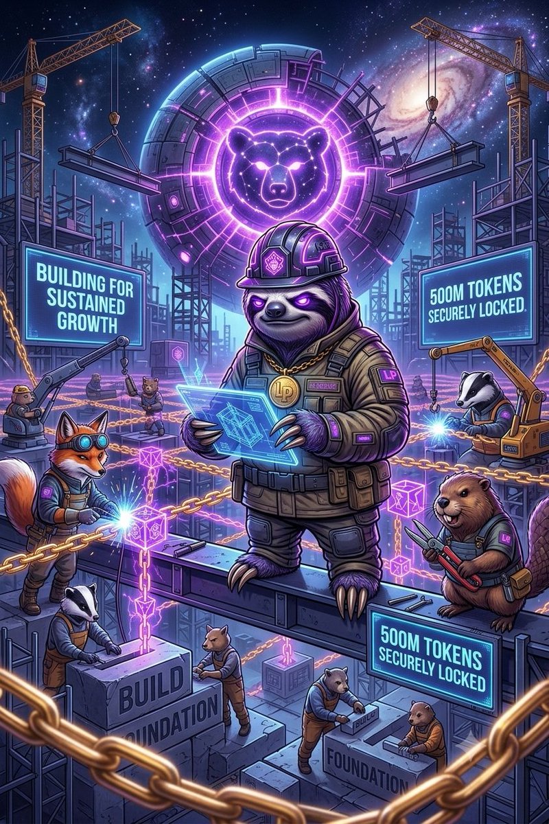ciphernomad5's tweet photo. Market fluctuations are noise; the foundation is what matters.
With nearly 500M tokens securely locked up, $LAZY isn't built for a fleeting pumpit's built for sustained growth. The floor is holding, the liquidity is safe, and the vision remains unchanged.💎🚀
#LAZYPOS #Crypto https://t.co/9Wax0Y1lDr
