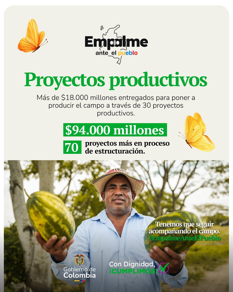 AlejoLopezMora's tweet photo. #EmpalmeAnteElPueblo
El gobierno del cambio le cumple a las comunidades rurales. 
@petrogustavo 
@MCarvajalinoV https://t.co/NQ6ppMnG0v