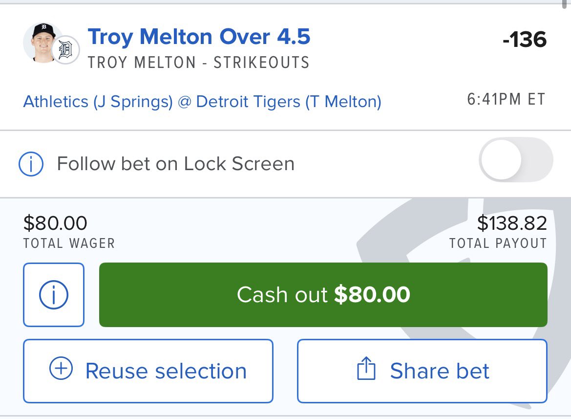 LockItLive's tweet photo. 🚨GO BET THESE IMMEDIATELY🚨

I have four super sharp pitcher props in today's FIRE #MLB slate 👀

We went 6-2 on my "Plays of the Day" yesterday, and are looking to cash out again today 🔥

Let's stay hot and have a day 💸

#Fanduel #Draftkings #ESPNBet #mlbbets #parlay #mlbparlays #parlays #sportsbetting #SportsBettingX #gambling #MLBPicks #sportsbets #sports #Gambling𝕏 #baseball
