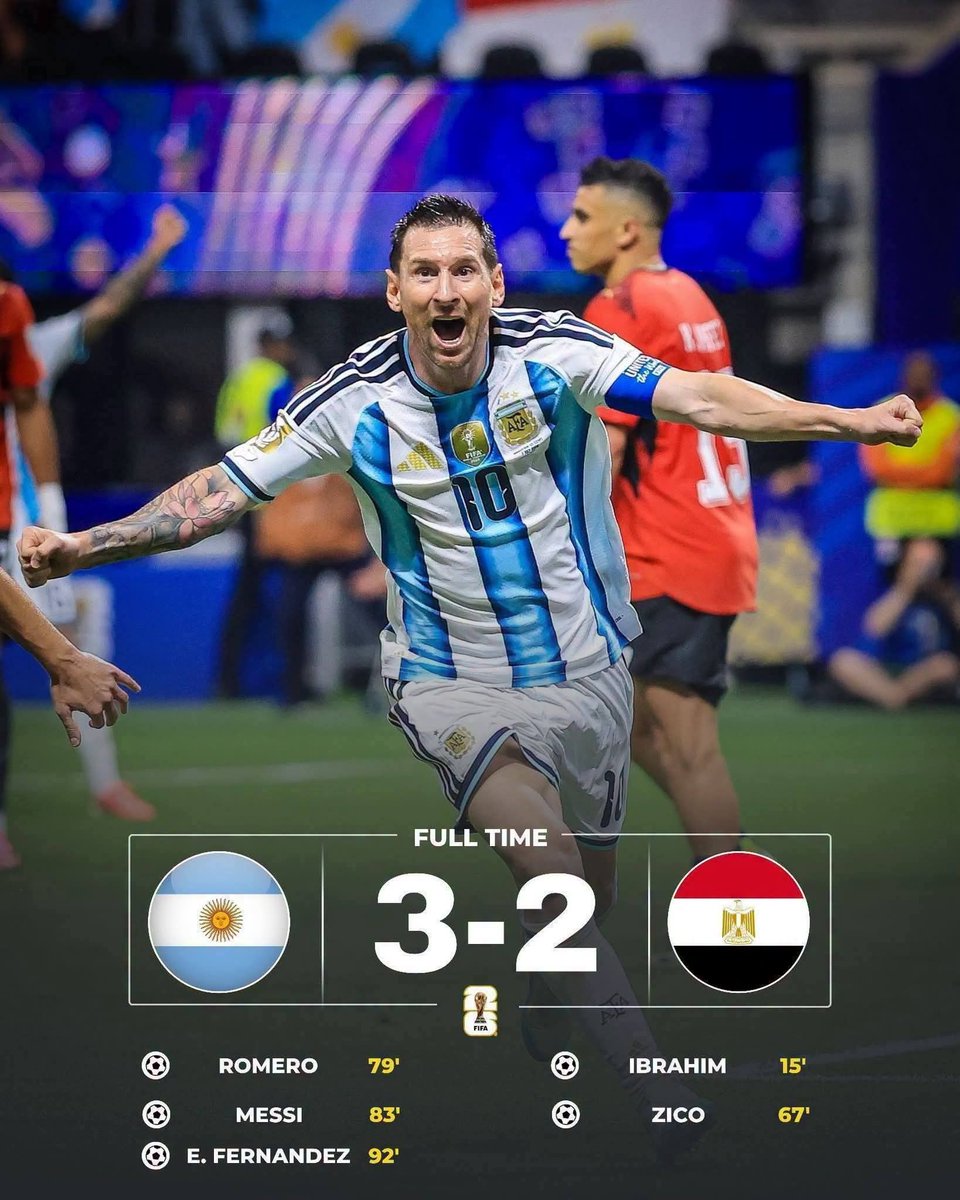 nila_abhra's tweet photo. 🗣️🔇
Zlatan Ibrahimović: "I don't understand how Argentina always gets favoured by FIFA, they clearly disallowed a legal goal of Egypt and they gave Argentina 8 Penalties in the last 12 World Cup games, I don't understand why the other countries are letting it happen". 🇦🇷🤷‍♂️ https://t.co/MZBvlPOHXg