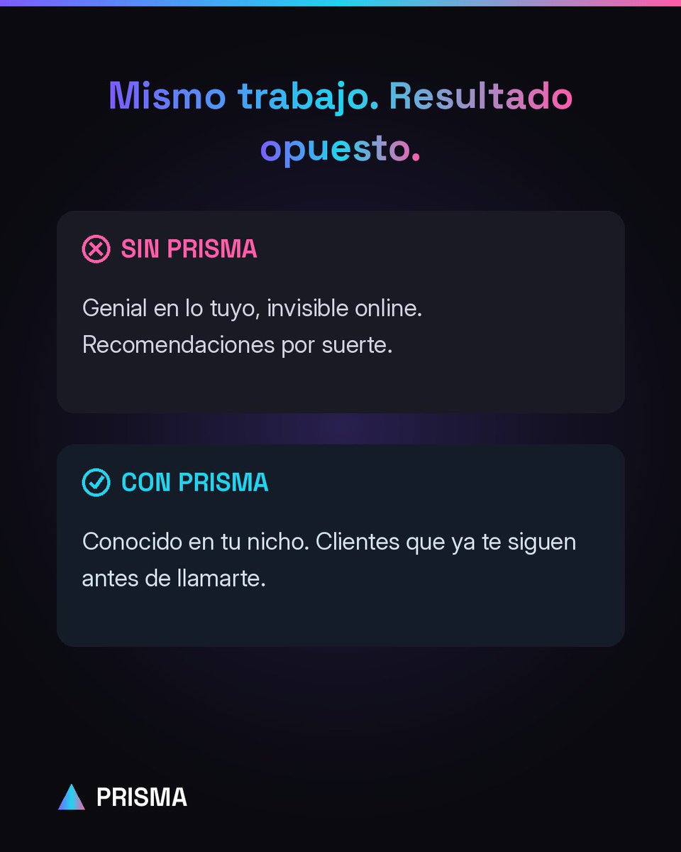 CarlitoFluito's tweet photo. Dos fundadores, mismo nivel. Uno genial pero invisible. Otro, conocido en su nicho con clientes que ya le siguen. La diferencia no es el trabajo: es publicar. → https://t.co/uOsTX5Ohv2 https://t.co/znY1vMoKNx