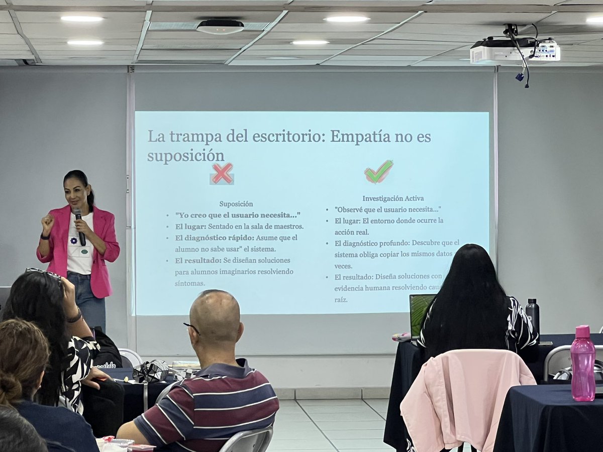sems_udg's tweet photo. #AlMomento:
Facilitadores de Prepas UDG reciben el taller “Cómo transformar tus desafíos pedagógicos en soluciones digitales con Design Thinking e Inteligencia Artificial” parte del programa IBM SkillsBuild.
#SomosSEMS #PrepaUDG. https://t.co/RUeQn222bR