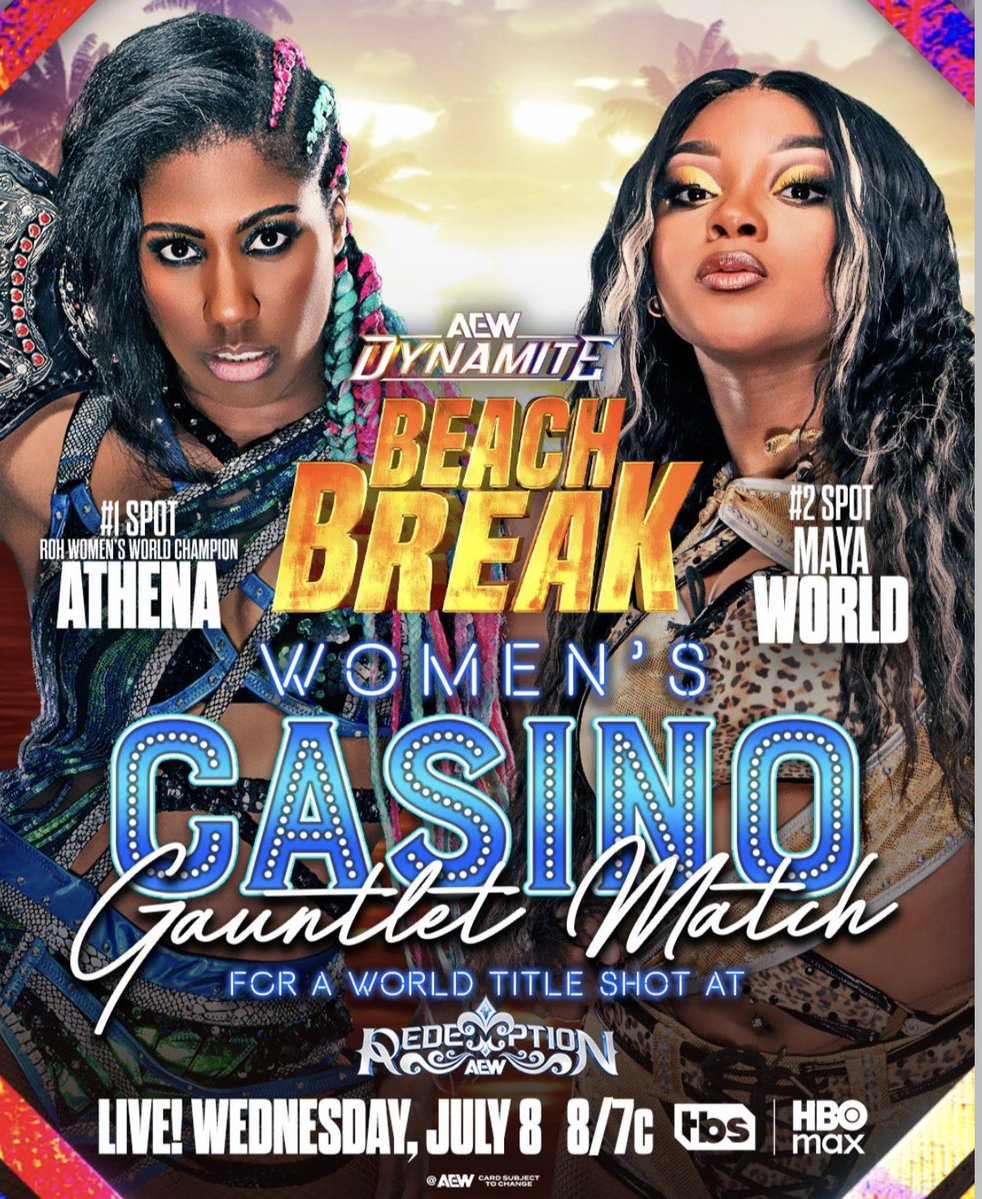 MayaWorldd's tweet photo. fighting for the AEW Women’s World Championship on my birthday? #AEWRedemption NEED THAT. 

tune in to #AEWDynamite TONIGHT! https://t.co/UhCto3wLF9