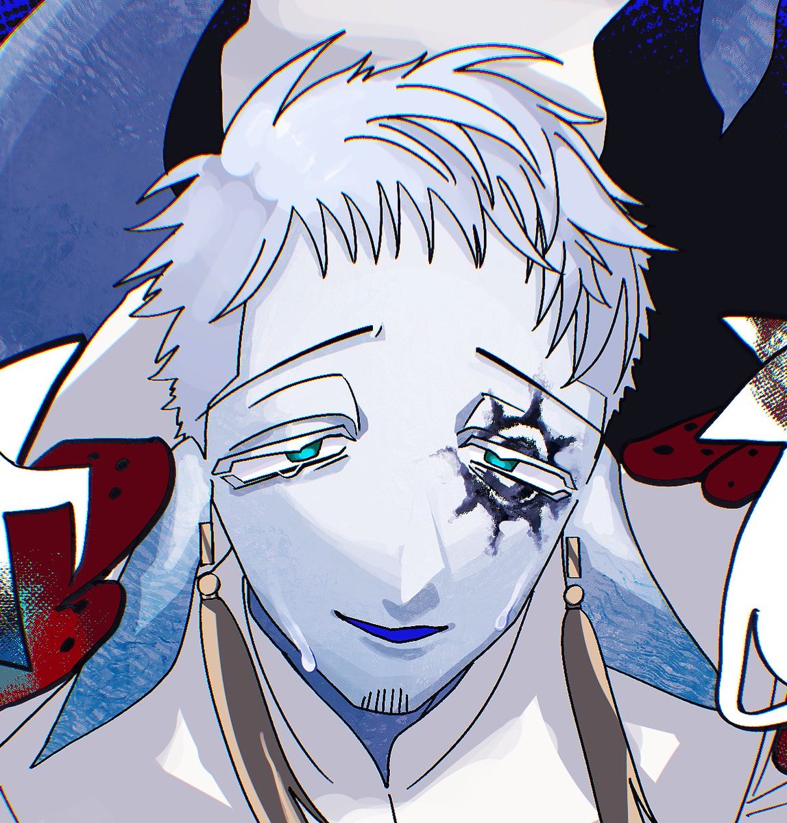 f_hatena_'s tweet photo. @makata_act1 顔難しくて描くたび顔変わってる https://t.co/B2zVBeF7CE
