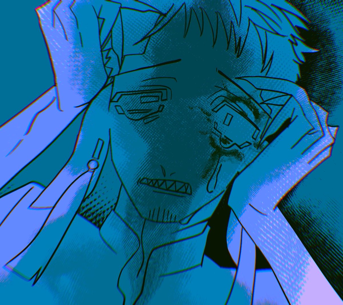f_hatena_'s tweet photo. @makata_act1 顔難しくて描くたび顔変わってる https://t.co/B2zVBeF7CE