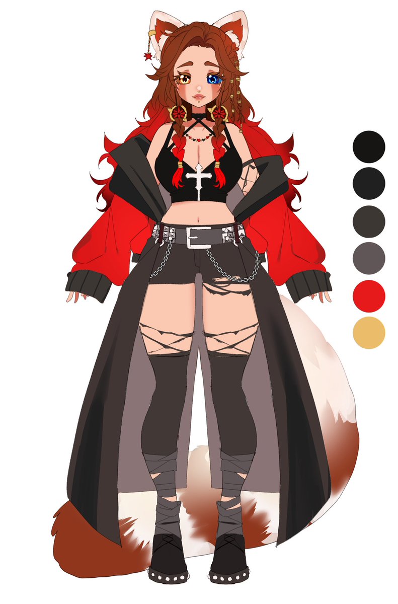 Madss024's tweet photo. 🔴Introduction time🔴
Hi hi I’m Miranyx/Madss I am a vampire red panda who enjoys ice coffee and smut on a good day! 🖤

I will also add I do have a little fluf baby a mini red panda fluf form rare to see them but, they are my little baby. https://t.co/ugScKm61m1