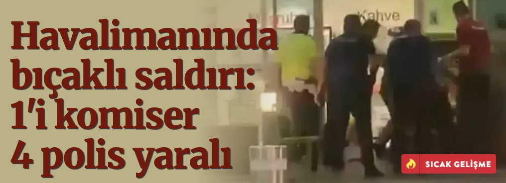 gaziantepolusum's tweet photo. Havalimanında bıçaklı saldırı: 1'i komiser 4 polis yaralı
https://t.co/2XiC1WdfoX
#asayiş #bıçak #saldırı #müdahale #polis #komiser #yaralı #havalimanı Adnan Menderes Havalimanı #Gaziantep #SonDakika #izmir #gaziantephaber #gündem #güncel #dikkat #Haber #deprem #gaziemir https://t.co/05YKfkg00g