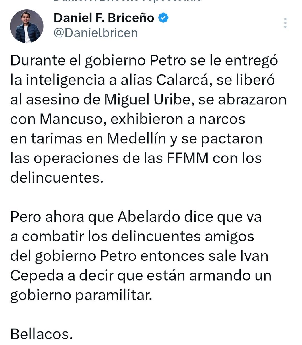 EstamosAlgo's tweet photo. @IvanCepedaCast Otro mensaje... https://t.co/08TyXiSNGF