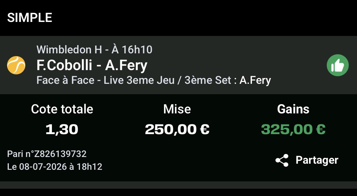 yasin97x's tweet photo. Mdr plus jamais je paris le tennis la montée de sueur que j’ai eu en plus et surtout pour si peu de benef https://t.co/Y1dHrI57nH