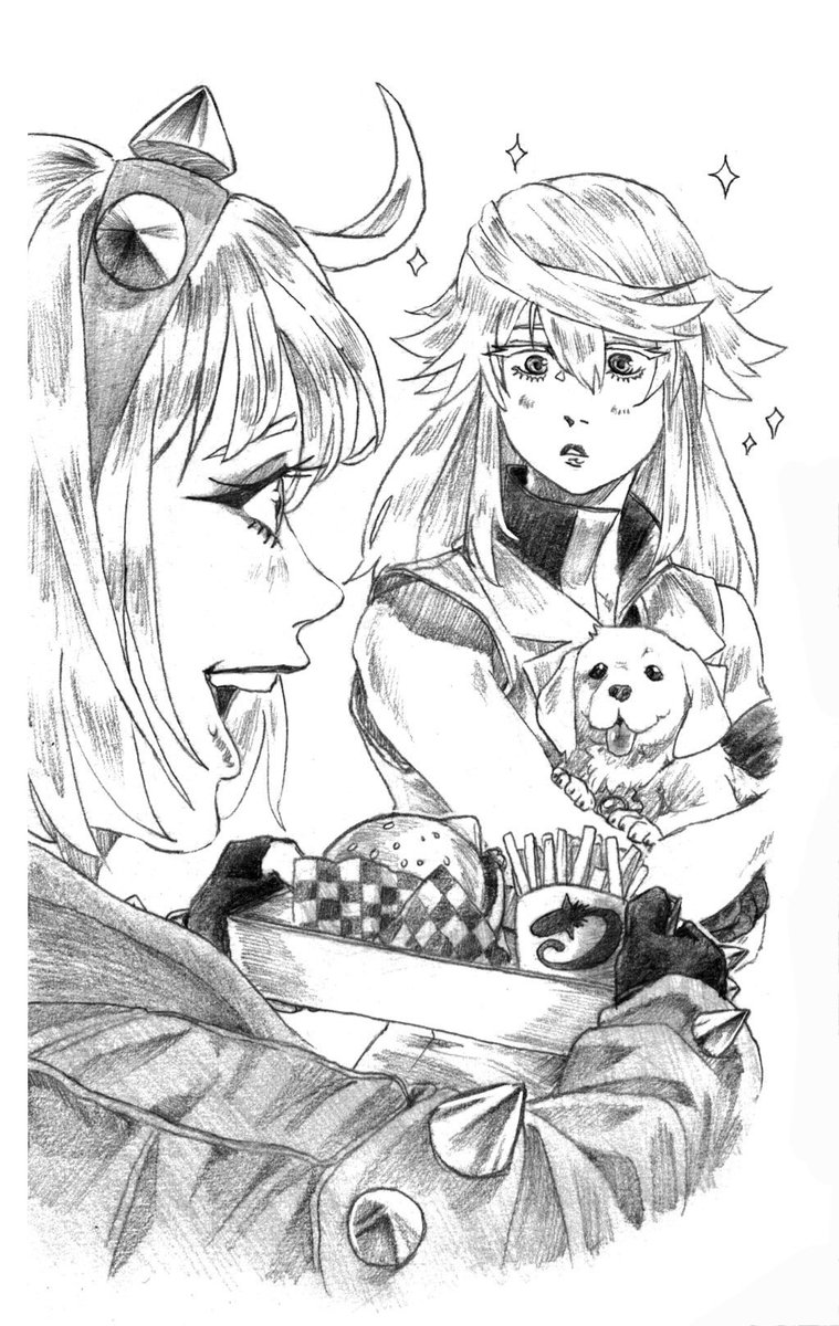 wisydora's tweet photo. Ramlethal &amp; Elphet Comm!!! https://t.co/IFXewowltX