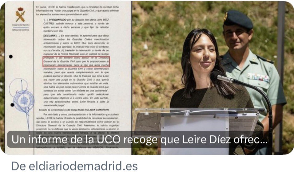 LujubioUno's tweet photo. @guardiacivil @policia @UMEgob @JupolNacional @Jupol_Madrid @jucilnacional @jucil_madrid @Jucil_Vizcaya @Defensagob @CasaReal @GR_GuardiaReal @gaceta_es @euronews @AUGC_Comunica @AUGC_RR_II @euronewses @abc_es @el_pais @larazon_es @elmundoes @eldebate_com @viOnemedia @TheObjective_es @elconfidencial @elindepcom @Newtral @europapress @LaVanguardia @elalcazar_es @laSextaTV @som3cat @20m @CSurNoticias @eldiariodmadrid https://t.co/9bnR4Ro6AZ
