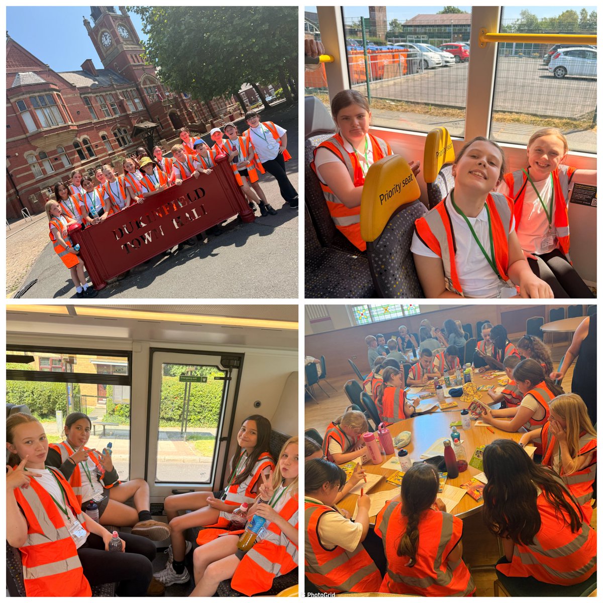 MissCope6C's tweet photo. Our Reading Ambassadors had an amazing time at @TamesideLibrary celebration event! They experienced a bus journey, took part in a book tasting session and received their award for their efforts in promoting reading. We are all very proud 🌟@TeamManorGreen @TamesideCouncil https://t.co/RtD3ApkPzq