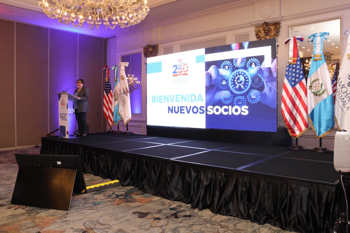 AmChamGT's tweet photo. ¡Bienvenidos, nuevos socios! Se unen a una comunidad de cerca de 500 empresas líderes en Guatemala con acceso a representación institucional, networking, comités especializados, asesoría en comercio internacional, capacitación constante y más.

3PL Hub Logistico
Cableviagt
Grupo CFE
Grupo Habitare
Íntegro
@miscorpsagt 
Synergy Industrial Park 
Distribuidora Me llega, S.A.
Forza Secure Logistics
Green Goes
@Kastleglobal 
Logística Fría Guatemala, S.A.