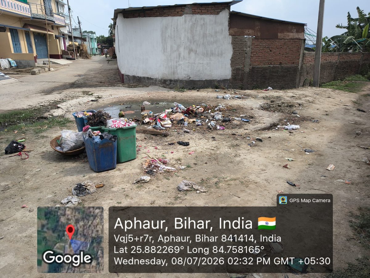 CscCenter12853's tweet photo. @samrat4bjp Bihar ke Jitne bhi Swatchata Paewechak hai our block ke log sabhi log mil kar Safai Karmi ka pement kha jate hai islea ye hal hai sir inke upar karwai karai jaye pls sir https://t.co/rVzxFxE8s3