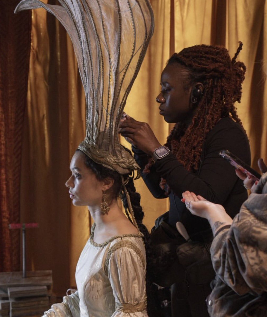 knightofsevens's tweet photo. “A Knight of the Seven Kingdoms” has been nominated for Outstanding Period or Fantasy/Sci-Fi Hairstyling at the 78th Emmy Awards.

Congratulations to department head Pippa Woods and the entire team of stylists! https://t.co/Qm8lENNqBA