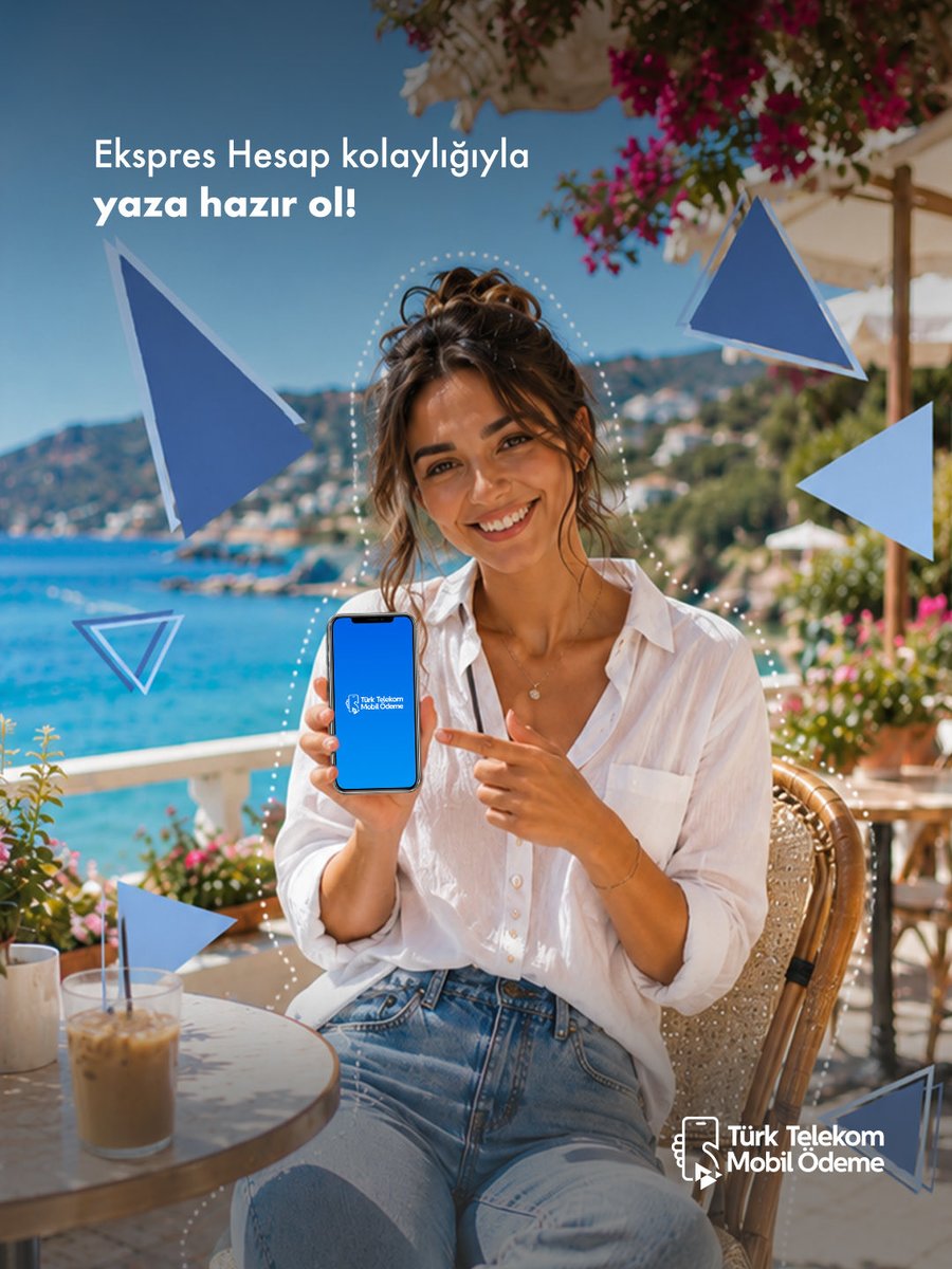 ttmobilodeme's tweet photo. Sen stilini yansıtacağın o harika kombinleri seç, gerisini bize bırak! 😎 

Türk Telekom Mobil Ödeme ile işlemler hızlı, kullanım kolay, ödemeler ultra güvenli. 

Yaza damganı vurma zamanı! 🌊✨ https://t.co/d8BAMM3Lb7