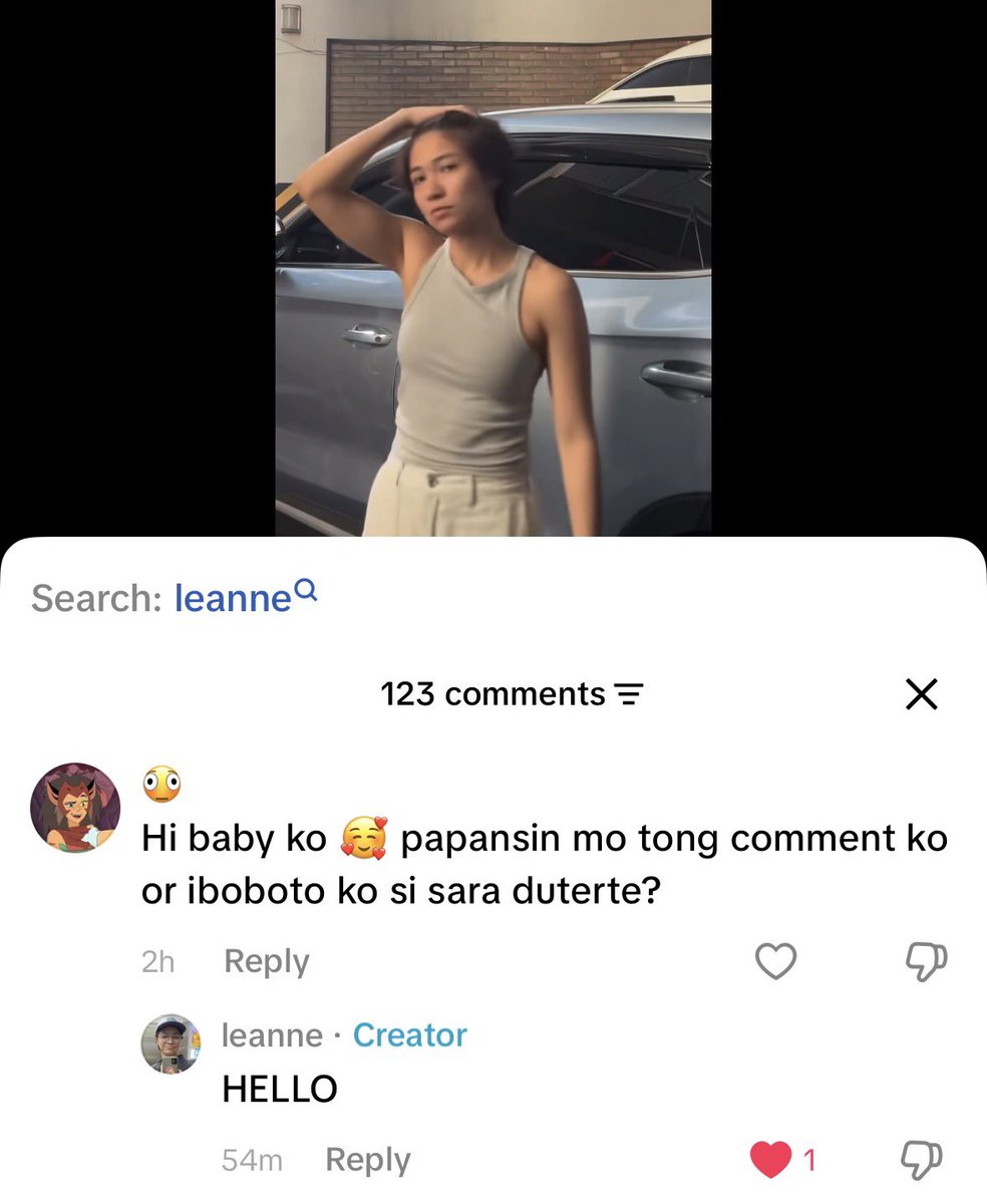 kuholet's tweet photo. Leanne 😭 Effective talaga na threat yung iboboto mo si sara duterte. HAHAHA 🤣 https://t.co/wRM1QIUPRK
