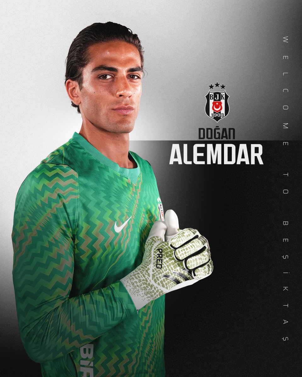 BesiktasEnglish's tweet photo. Doğan Alemdar is a Black Eagle now. 🦅

#WelcomeDoğan https://t.co/ayut9ykI85