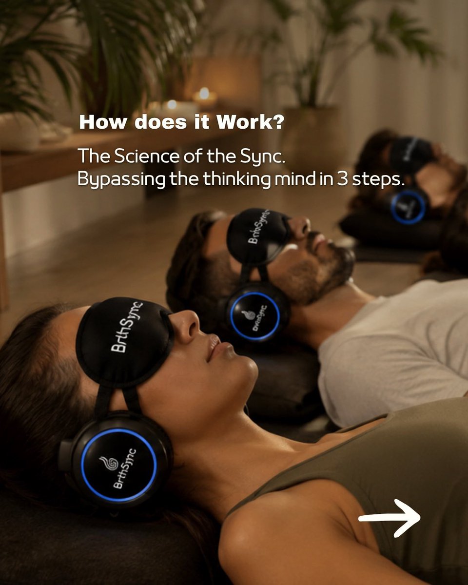 BrthSync's tweet photo. Shift your state. Rewrite your subconscious. Clear the static. But how do we actually do it? It all comes down to science, biology, and data-backed sound engineering.
#BrthSync #Brainwaves #ThetaState #NeuroscienceOfWellness #BreathworkBenefits #HowItWorks #SomaticBreathwork https://t.co/ltAEGcF66v